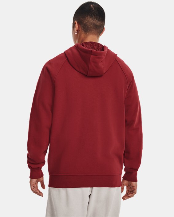 Men's UA Terry Lunar New Year Full-Zip in Red image number 1